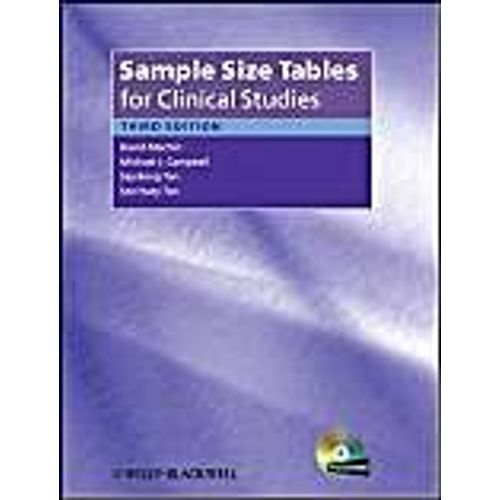 Sample Size Tables For Clinical Studies