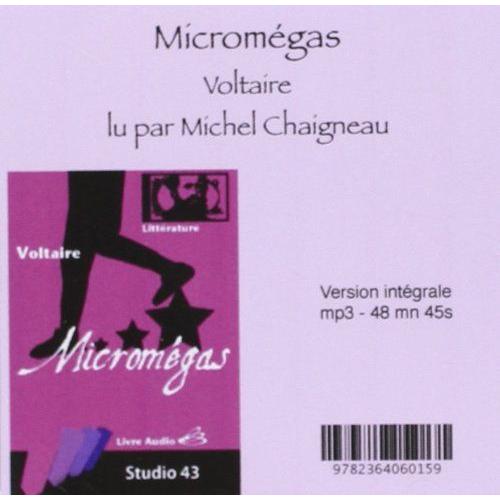 Micromégas (Texte Intégral Sur 1 Cd Au Format Mp3)