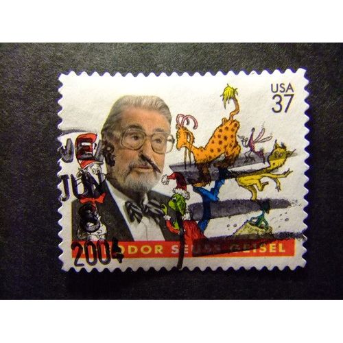 Timbres - Etats-Unis D´Amerique 2003 - Theodor Seuss Geisel - Yvert & Tellier Nº 3542 º Fu