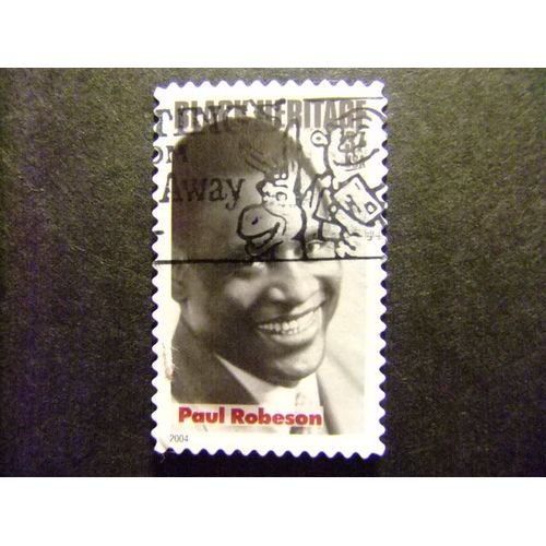 Timbres - Etats-Unis D´Amerique 2003 - Paul Robeson - Yvert & Tellier Nº 3541 º Fu