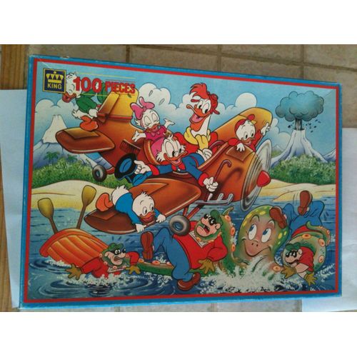 Puzzle Famille Picsou Et Les Rapetou 100 Pièces