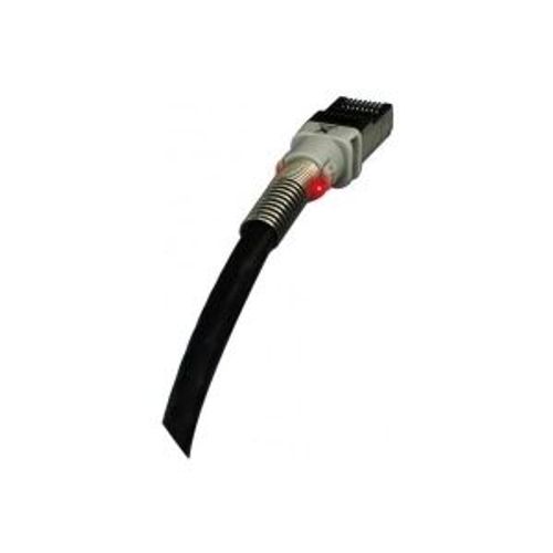 PatchSee - Câble inverseur - RJ-45 (M) pour RJ-45 (M) - 4.9 m - FTP - CAT 6a - sans halogène, bloqué - noir