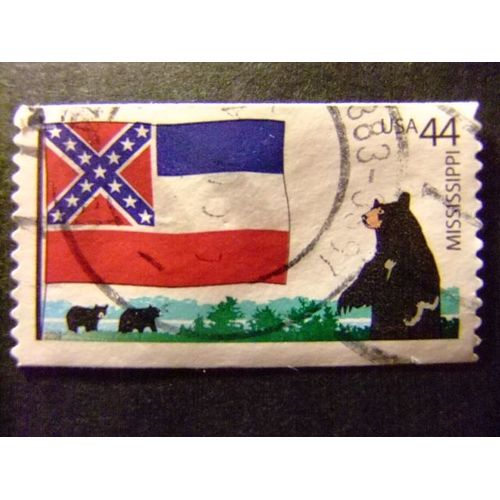 Timbres - Etats-Unis D´Amerique 2009 -Drapeaux Des Etats Americains - Yvert & Tellier Nº 4183 º Fu