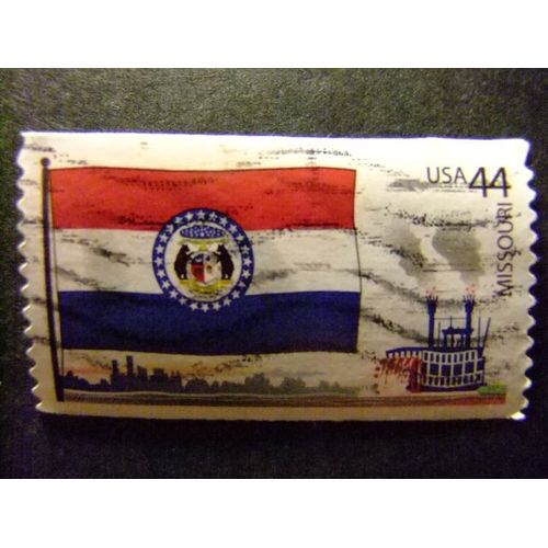 Timbres - Etats-Unis D´Amerique 2009 -Drapeaux Des Etats Americains - Yvert & Tellier Nº 4184 º Fu