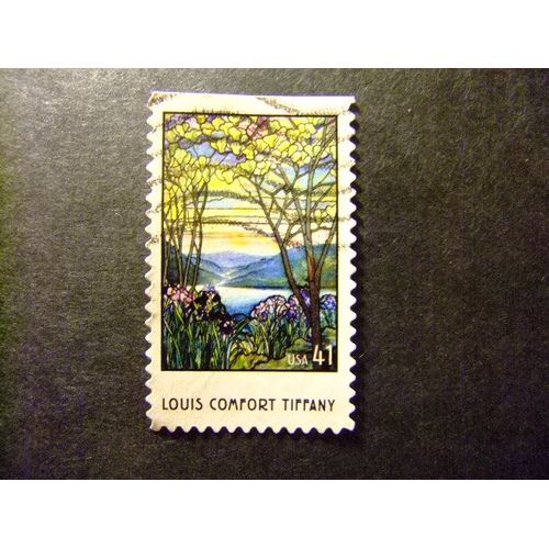 Timbres - Etats-Unis D¿Amerique 2007 - Louis Comfort Tiffany - Yvert & Tellier Nº 3965 º Fu