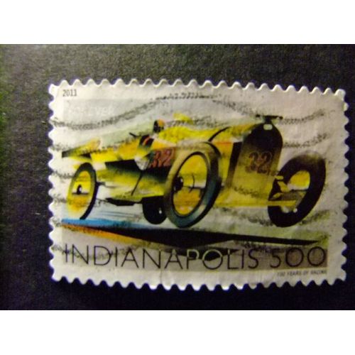 Timbres - Etats-Unis D¿Amerique 2011 - Sport - Course Automobile - Yvert & Tellier Nº 4364 º Fu