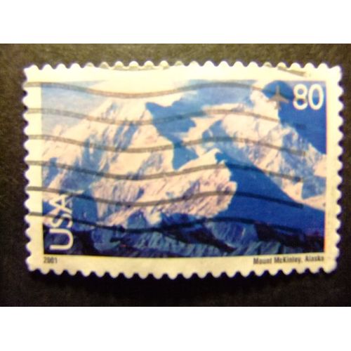 Timbres - Etats-Unis D¿Amerique 2001 - Mont Mckinley - Yvert & Tellier Nº Pa 128 º Fu
