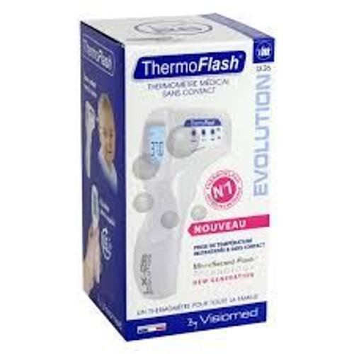 Thermomètre Sans Contact Écran Lcd Visiomed Thermoflash Lx-26