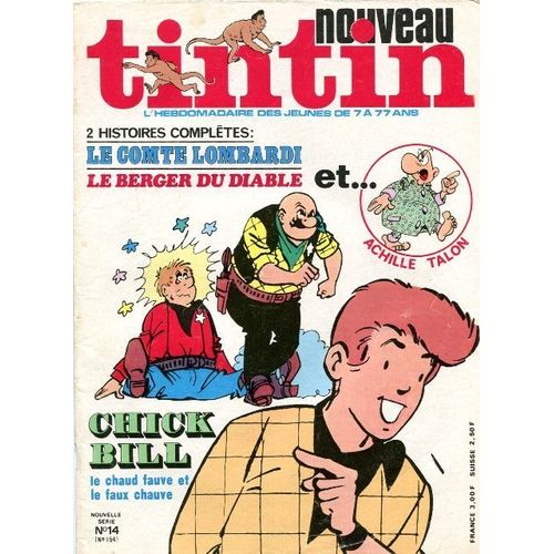 Nouveau Tintin Nouvelle Serie N 14 N° 154 : Le Comte Lombardi