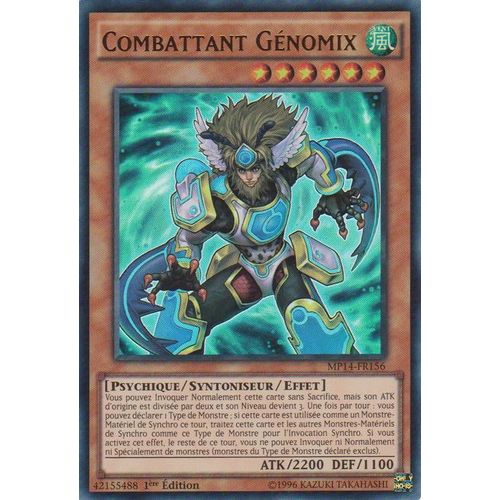 Combattant Génomix - Mp14 Fr156 - Yu Gi Oh! - Ultra Rare