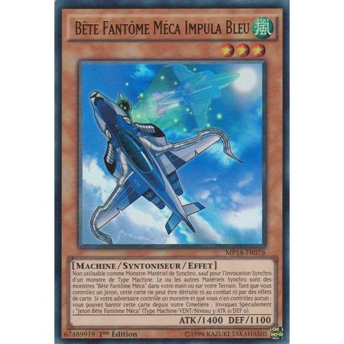 Bête Fantôme Méca Impula Bleu - Mp14 Fr076 - Yu Gi Oh! - Ultra Rare