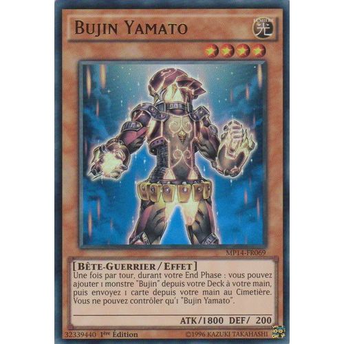 Bujin Yamato - Mp14 Fr069 - Yu Gi Oh! - Ultra Rare