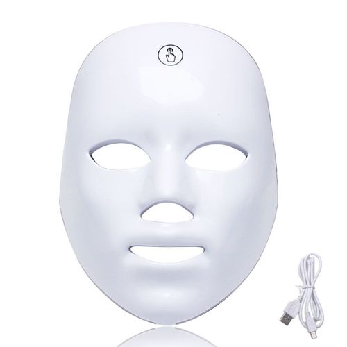 Masque Facial Led, Masque De Soin Du Visage De Luminothérapie À 7 Couleurs, 1200 Ma Goodnice