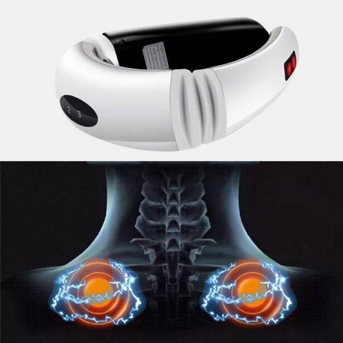 Masseur Cervical �lectromagn�tique Multifonctionnel Cervical... - 3