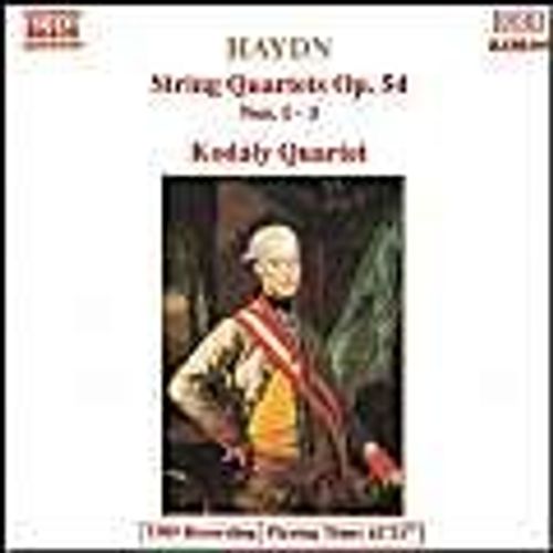 String Quartets Op 54, 1-3