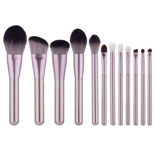 Ensemble De Pinceaux De Maquillage, Pinceau Pour Fond De Teint, Fard À Joues, Pinceau Pour Fard À Paupières Goodnice 