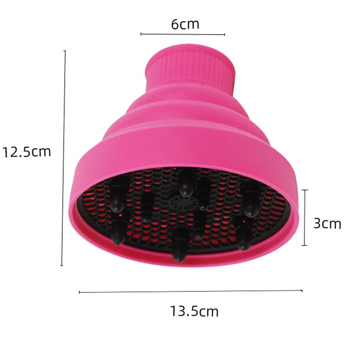 Diffuseur Sche-Cheveux Pliable En Silicone - Travel And Eas... - 2