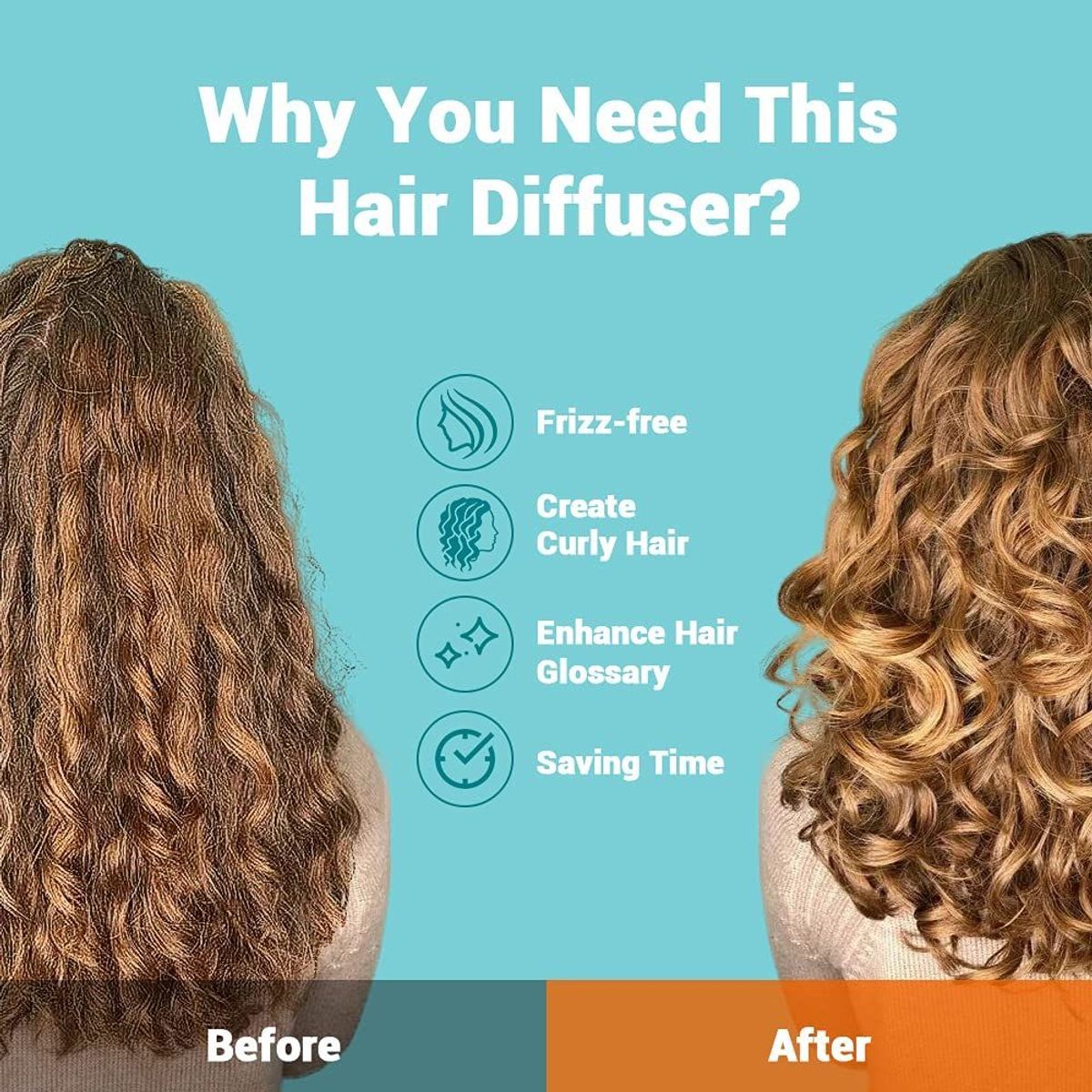 Diffuseur Sche-Cheveux Pliable En Silicone - Travel And Eas... - 5