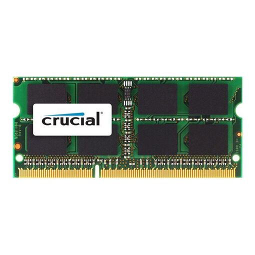 Barrette RAM Crucial 8 Go DDR3L 1600 MHz PC3-12800 – Pour Ordinateur Portable – SODIMM 204 Broches