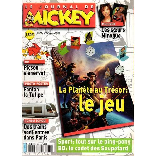 Le Journal De Mickey N° 2656 : La Planète Au Trésor:" Le Jeu."
