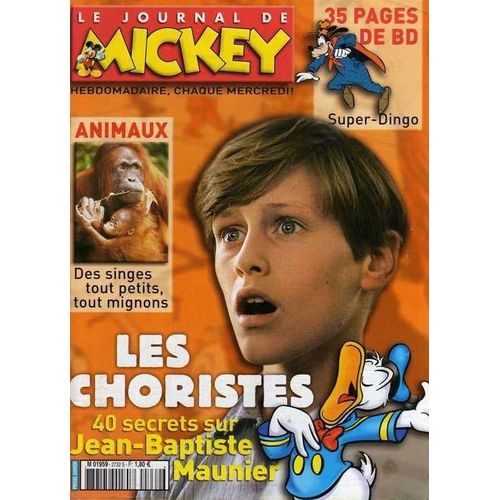 Le Journal De Mickey  N° 2732 : Les Choristes