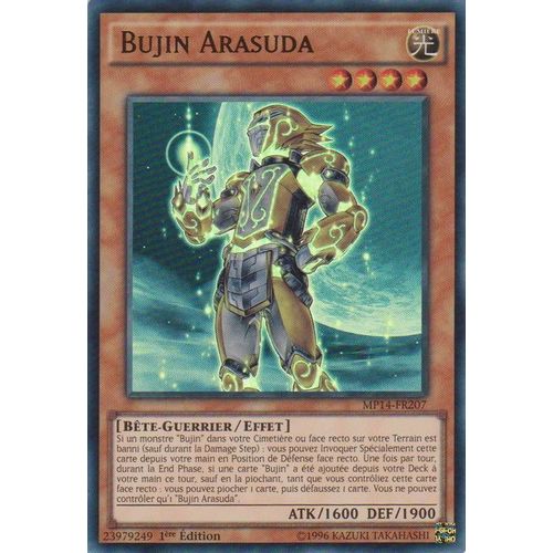 Bujin Arasuda - Mp14-Fr207 - Yu Gi Oh! - Ultra Rare