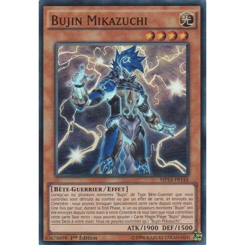 Bujin Mikazuchi - Mp14-Fr144 - Yu Gi Oh! - Ultra Rare