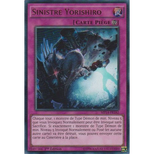 Sinistre Yorishiro - Mp14-Fr182 - Yu Gi Oh! - Ultra Rare