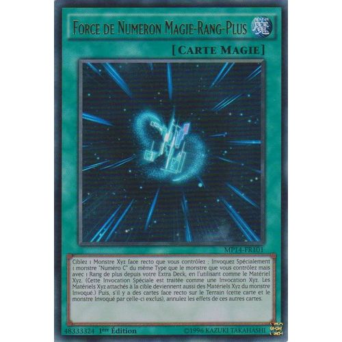 Force De Numeron Magie-Rang-Plus - Mp14-Fr101 - Yu Gi Oh! - Ultra Rare
