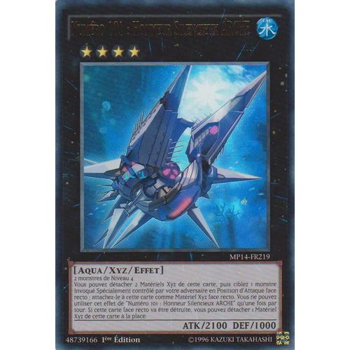 Numéro 101 : Honneur Silencieux Arche - Mp14-Fr219 - Yu Gi Oh! - Ultra Rare