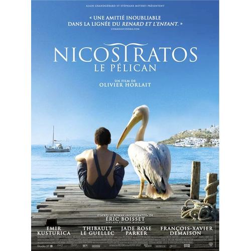 Nicostratos, Le Pélican - Véritable Affiche De Cinéma Pliée - Format 120x160 Cm - De Olivier Horlait Avec Emir Kusturica, François-Xavier Demaison, Thibault Le Guellec, Jade-Rose Parker - 2011