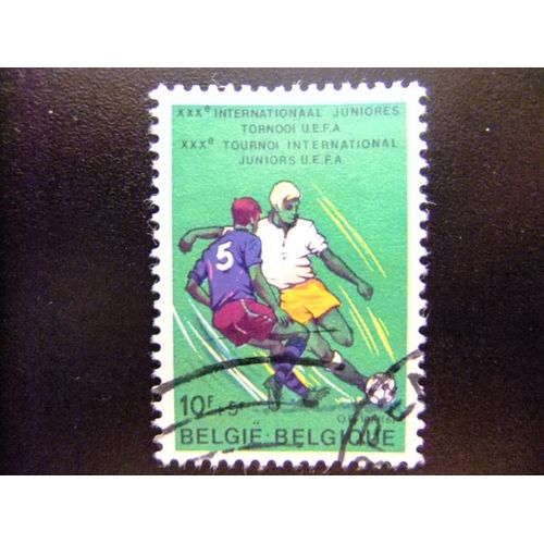 Belgique - België - 1977 - Football Uefa - Yvert & Tellier Nº 1846 º Fu - Cob Nº 1851 º Fu