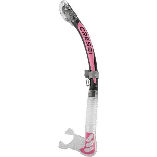 Cressi Sub S.P.A. Alpha Ultra Dry Tuba Noir/Rose