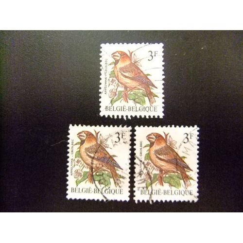 Belgique - België - 1985 - Oiseaux ( Gros-Bec) - Yvert & Tellier Nº 2186 º Fu - Cob Nº 2189 º Fu