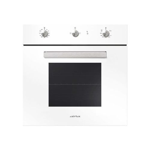 Airlux AFSCW21WHN - Four - intégrable - niche - largeur : 55.4 cm - profondeur : 55 cm - hauteur : 58.3 cm - avec système auto-nettoyant - blanc