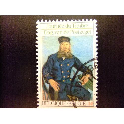 Belgique - België - 1990 - Journée Du Timbre (Le Facteur Roulin) Par Vincent Van Gogh - Yvert & Tellier Nº 2365 º Fu - Cob Nº 2365 º Fu