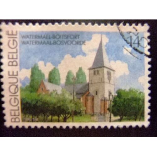 Belgique - België - 1990 - Serie Turistique (Watermael) - Yvert & Tellier Nº 2381 º Fu - Cob Nº 2381 º Fu