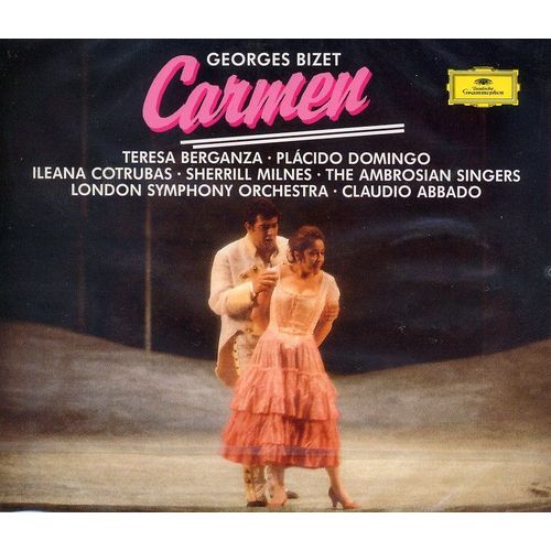 Georges Bizet : Carmen - Teresa Berganza, Plcido Domingo, Ileana Cotrubas, Sherrill Milnes, The Ambrosian Singers, London Symphony Orchestra, Claudio Abbado