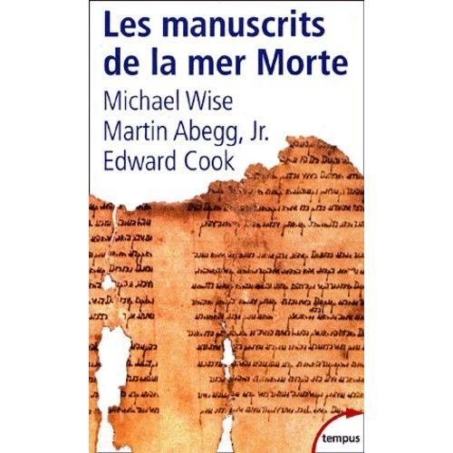 Les Manuscrits De La Mer Morte    Format Poche