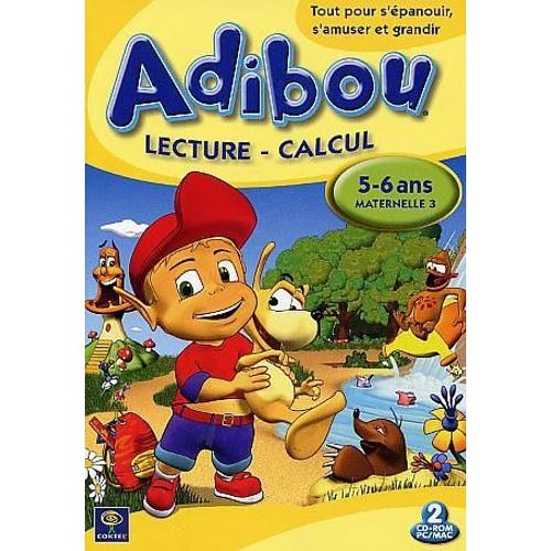 Adibou 3 - Lecture - Calcul - 5/6 Ans - Mac - Pc Compatible Xp