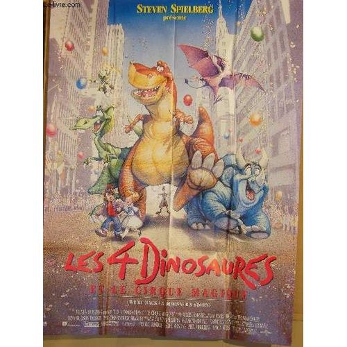 Affiche De Cinema - Les 4 Dinosaures Et Le Cirque Magique - We're Back! A Dinosaur's Story
