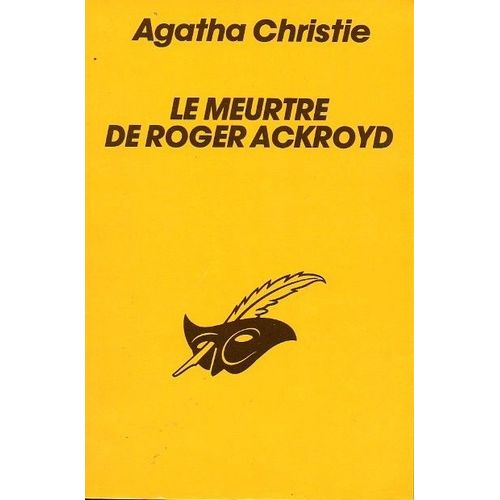 Le Meurtre De Roger Ackroyd    Format Non Precis 