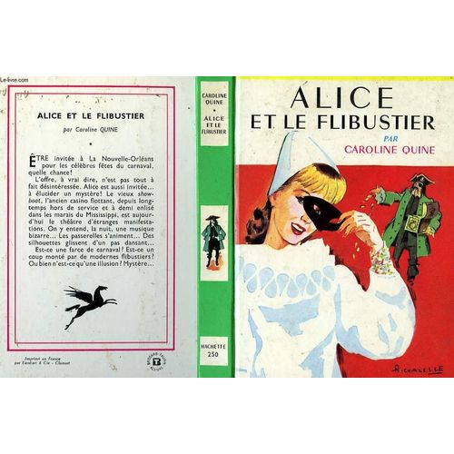 Alice Et Le Flibustier   de Quine Caroline  Format Reli 
