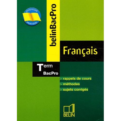 Franais Terminale Bac Pro   de Allain-Chevallier Brigitte  Format Broch 