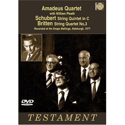 Amadeus Quartet With William Pleeth Play Schubert String Quintet In C/Britten String Quartet No. 3