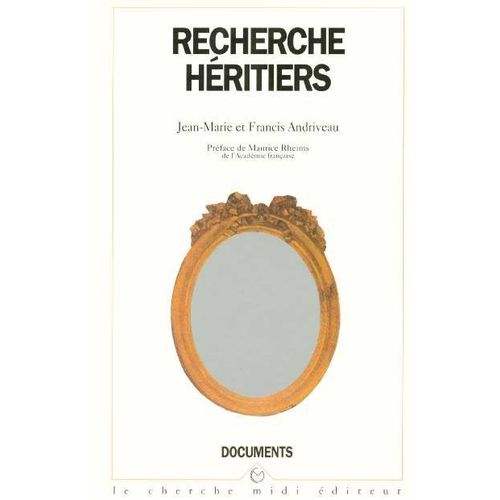 Recherche Hritiers   de Andriveau Jean-Marie  Format Reli 