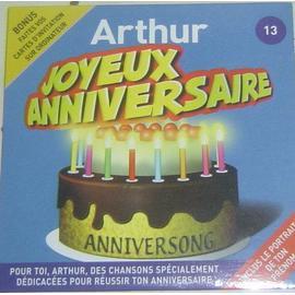 Joyeux Anniversaire Arthur Cd Rakuten