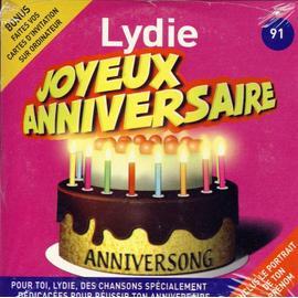 Joyeux Anniversaire Lydie Cd Rakuten