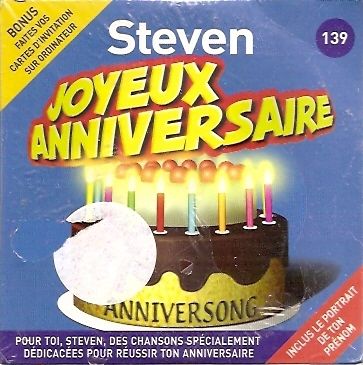 Joyeux Anniversaire Steven Cd Rakuten