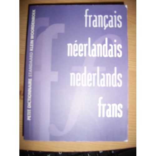 Petit Dictionnaire FrancaisNeerlandais/NeerlandaisFrancais Rakuten